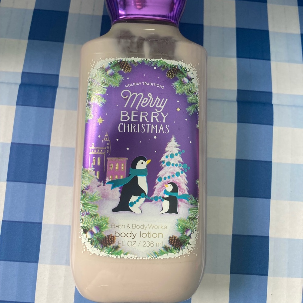 Merry Berry Christmas hand lotion